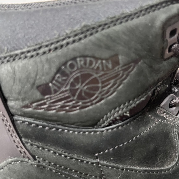 Nike Air Jordan Legacy 312 Black and Red High-Top Sneakers Men's 12 - Picture 13 of 13